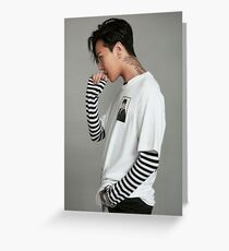 Big Bang G-Dragon Greeting Card