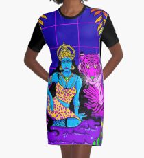 Dschungelkönigin T-Shirt Kleid