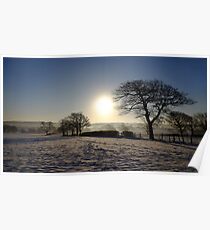 Snow Scene Poster