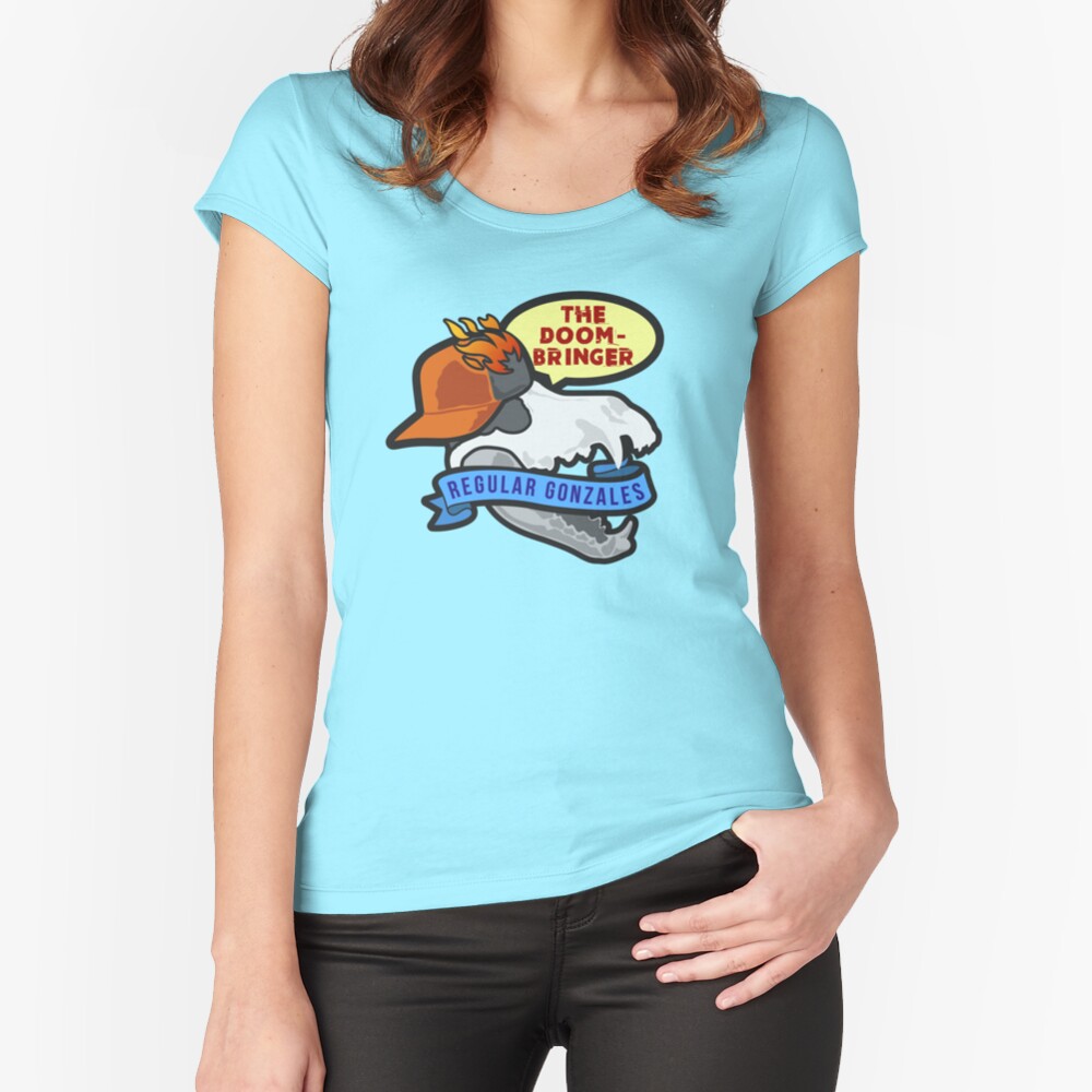 Regular Gonzales: The Doom Bringer Fitted Scoop T-Shirt