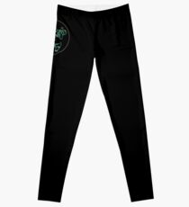 Flat Earth Map Leggings