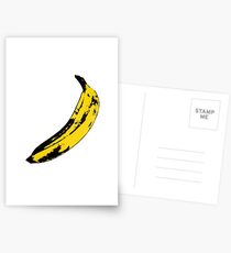 Warhol Banana Postcards