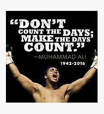 Muhammad Ali Fotodruck