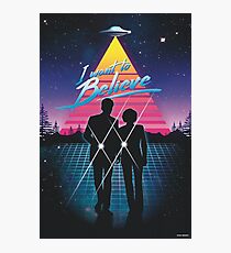 I Want To Believe Photographic Print