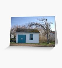 Wind Blown Greeting Card