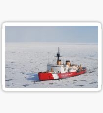 USCGC Polar Sea conducts a research expedition in the Beaufort Sea. Sticker