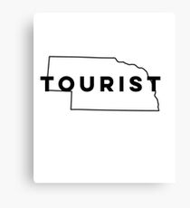 Nebraska Tourist Canvas Print