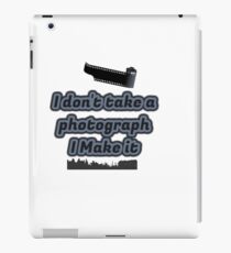 photographers collection iPad Case/Skin