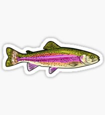 Rainbow Trout Graphic Sticker