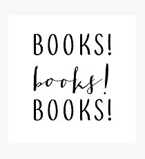 Books Books Books Photographic Print
