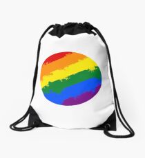 Come Out Come Out Art Design Drawstring Bag