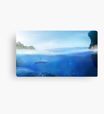 Big Blue Canvas Print