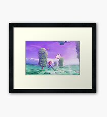 Eighties Dive Framed Print
