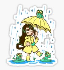 Best Frog Girl Sticker