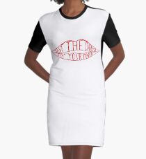 Save the drama for your mama Graphic T-Shirt Dress
