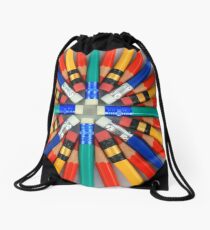 Colorful Starburst Drawstring Bag