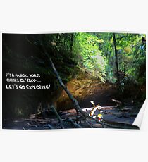 Lass uns explorieren gehen Poster