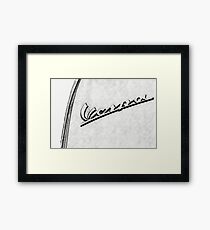 Vespa Framed Print