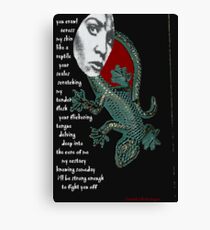 Reptile Canvas Print