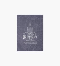 Map of Buffalo, New York - 1884 Art Board