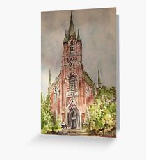 Ste Marie parish Greeting Card