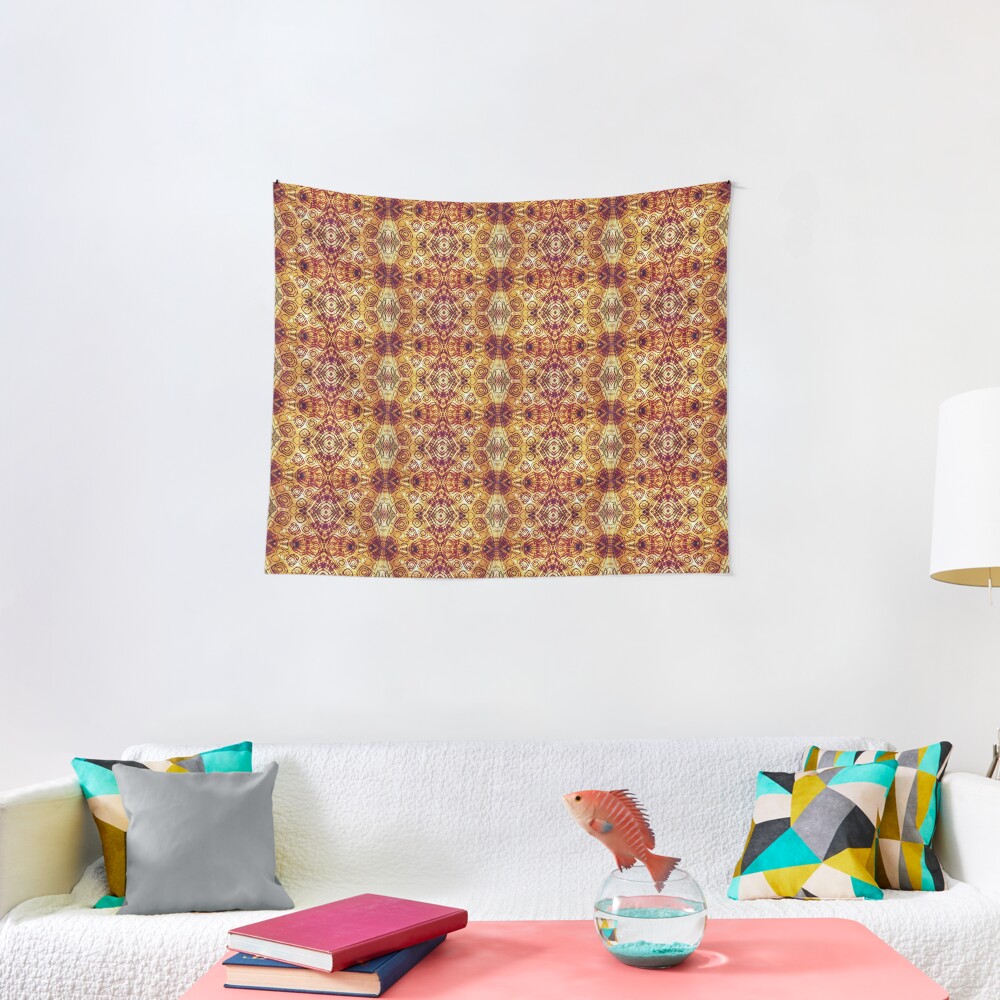 Zen I Am Sacral Flow Tapestry