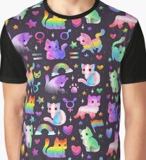 Pride Cats Graphic T-Shirt