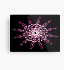 Gnarl Star Suction Metal Print