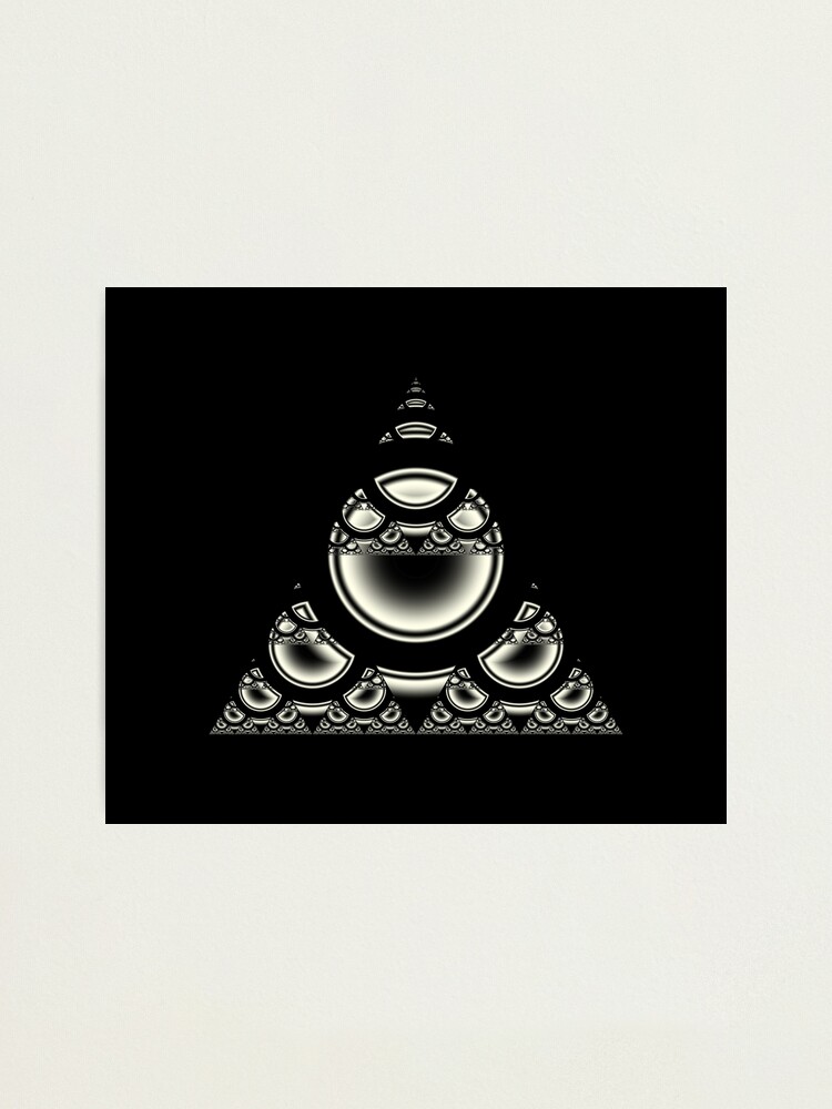 Alternate view of Sierpinski V Photographic Print