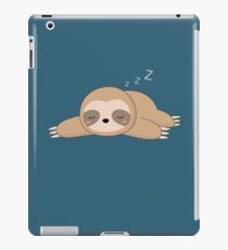 Cute Kawaii Lazy Sloth iPad Case/Skin