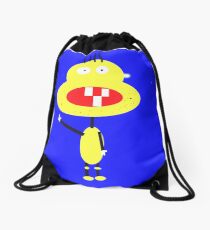 Mr. Stunnle face Drawstring Bag