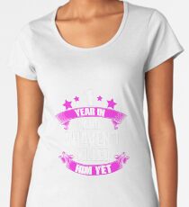 Funny Tshirt 1 Year Wedding Anniversary For Wife. Meaningful Gifts Women's Premium T-Shirt