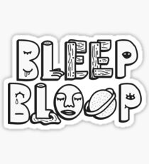 bleep bloop Sticker