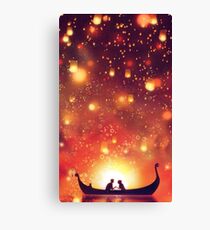 Lantern Themed Design Canvas Print