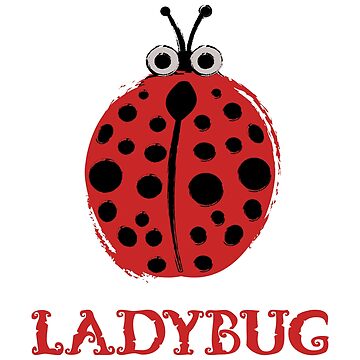 Ladybug Sticker for Sale by littlemandyart