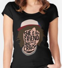 Stranger Things Women's Fitted Scoop T-Shirt