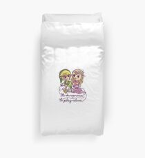 It's dangerous to play alone Duvet Cover