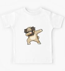 Dabbing Pug Funny - Dog Lovers Kids Tee