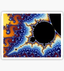 Mandelbrot Set Fractal Sticker