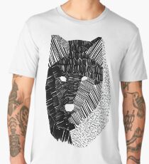Wolf Mask Men's Premium T-Shirt