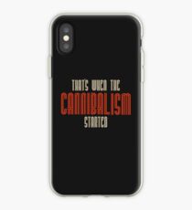 Cannibalism iPhone Case