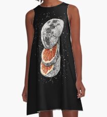 Mondfrucht A-Linien Kleid