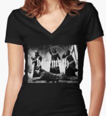 the satanist Women's Fitted V-Neck T-Shirt