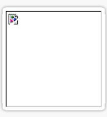 Broken Image Sticker