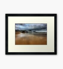 North to Bar Beach Framed Print
