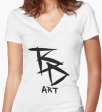 The Logo Women's Fitted V-Neck T-Shirt