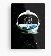 Star Cops 30th Anniversary Celebration Metal Print