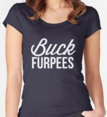 Buck Furpees Women's Fitted Scoop T-Shirt