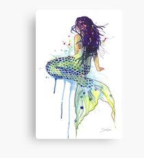 Mermaid Canvas Print