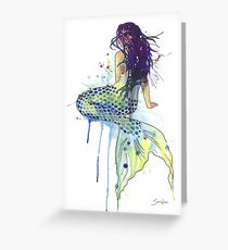 Mermaid Greeting Card